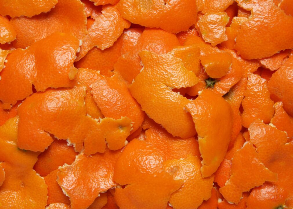 Orange peels: 6 months
